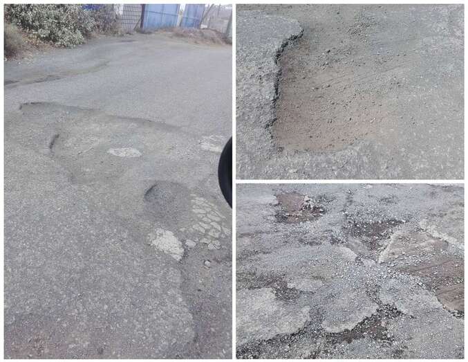 Baches profundos en el Camino a Juan Inglés/TA.